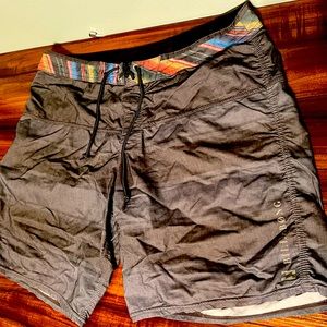 Billabong grey board shorts size 36